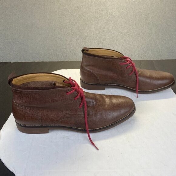 Cole Haan Mens Chukka Boots,Brown Leather,12M  C12818,Lace Up - Picture 2 of 14